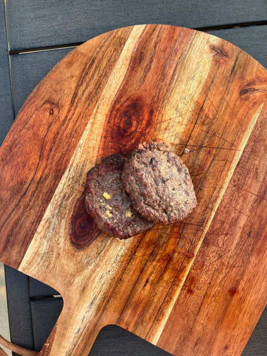 American Wagyu Bacon Cheddar Patty