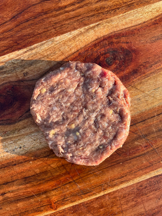 American Wagyu Bacon Cheddar Patty